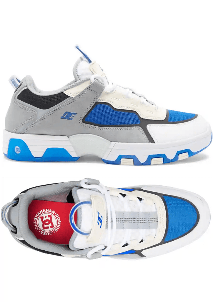 DC Shoes Shanahan Metric Skateschuh Grey White Blue  DC   