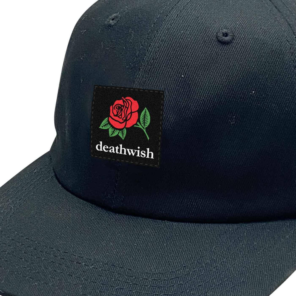 Deathwish De La Wish Snap Back Cap Black  Deathwish   