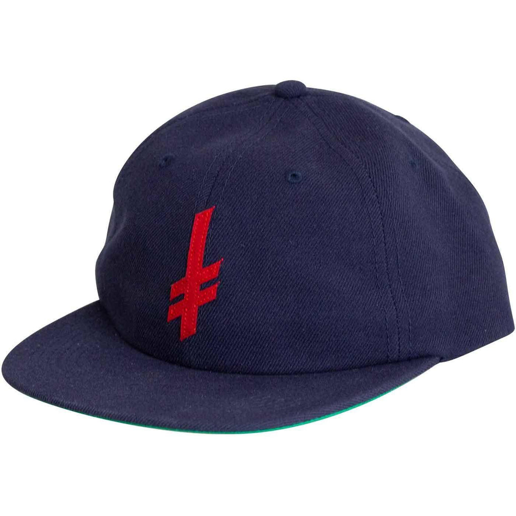 Deathwish Gang Logo Wool Cap Navy  Deathwish   