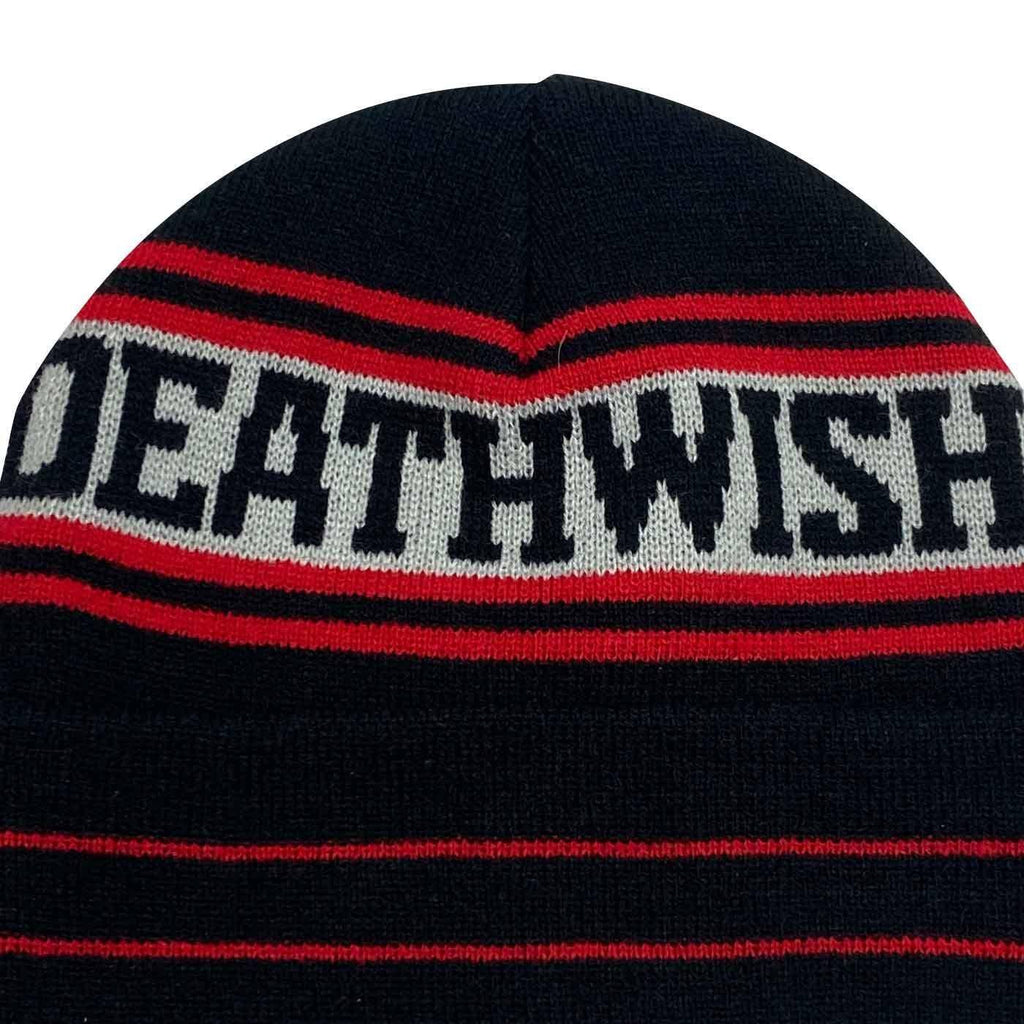 Deathwish The Truth Beanie Black Red  Deathwish   