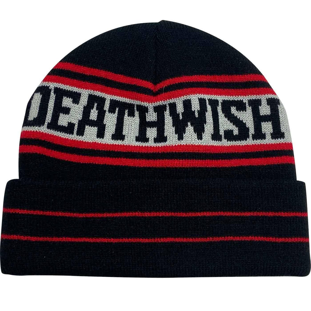 Deathwish The Truth Beanie Black Red  Deathwish   