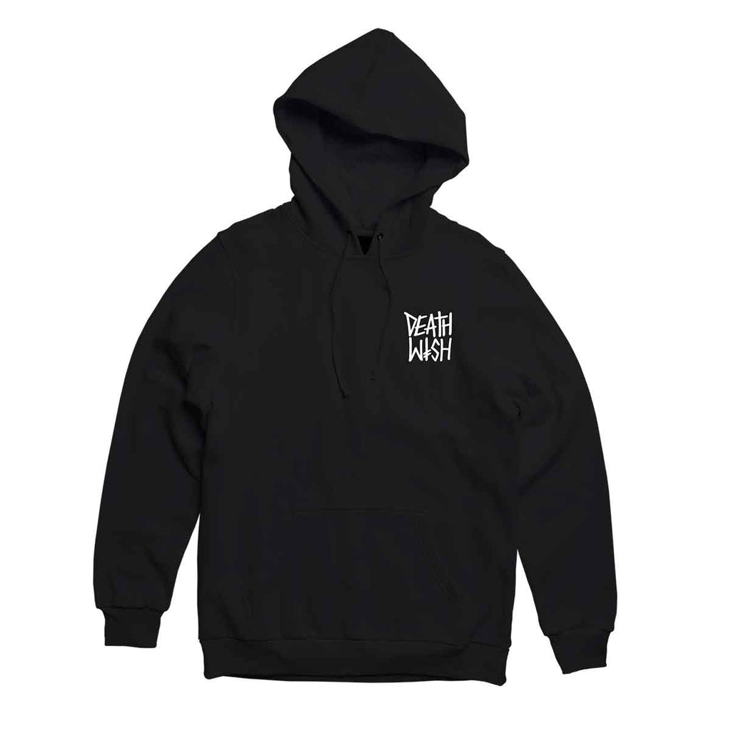 Deathwish The Truth Hooded Sweatshirt Black White  Deathwish   