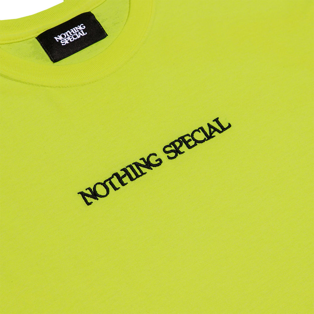 Nothing Special Subterraneans Longsleeve Neon Yellow  Nothing Special   