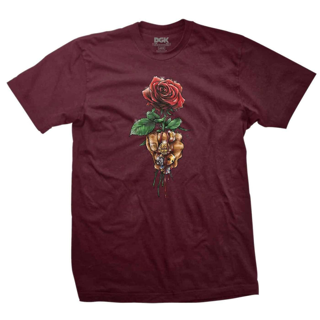 DGK Honor T-Shirt Burgundy  DGK   