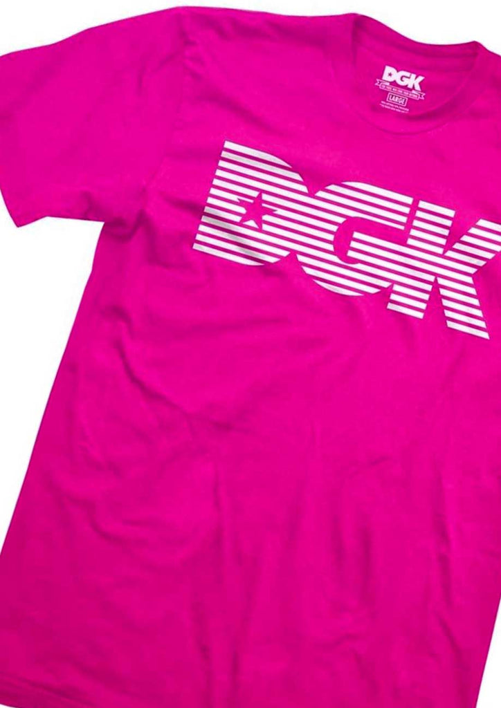 DGK Levels T-Shirt Hot Pink  DGK   