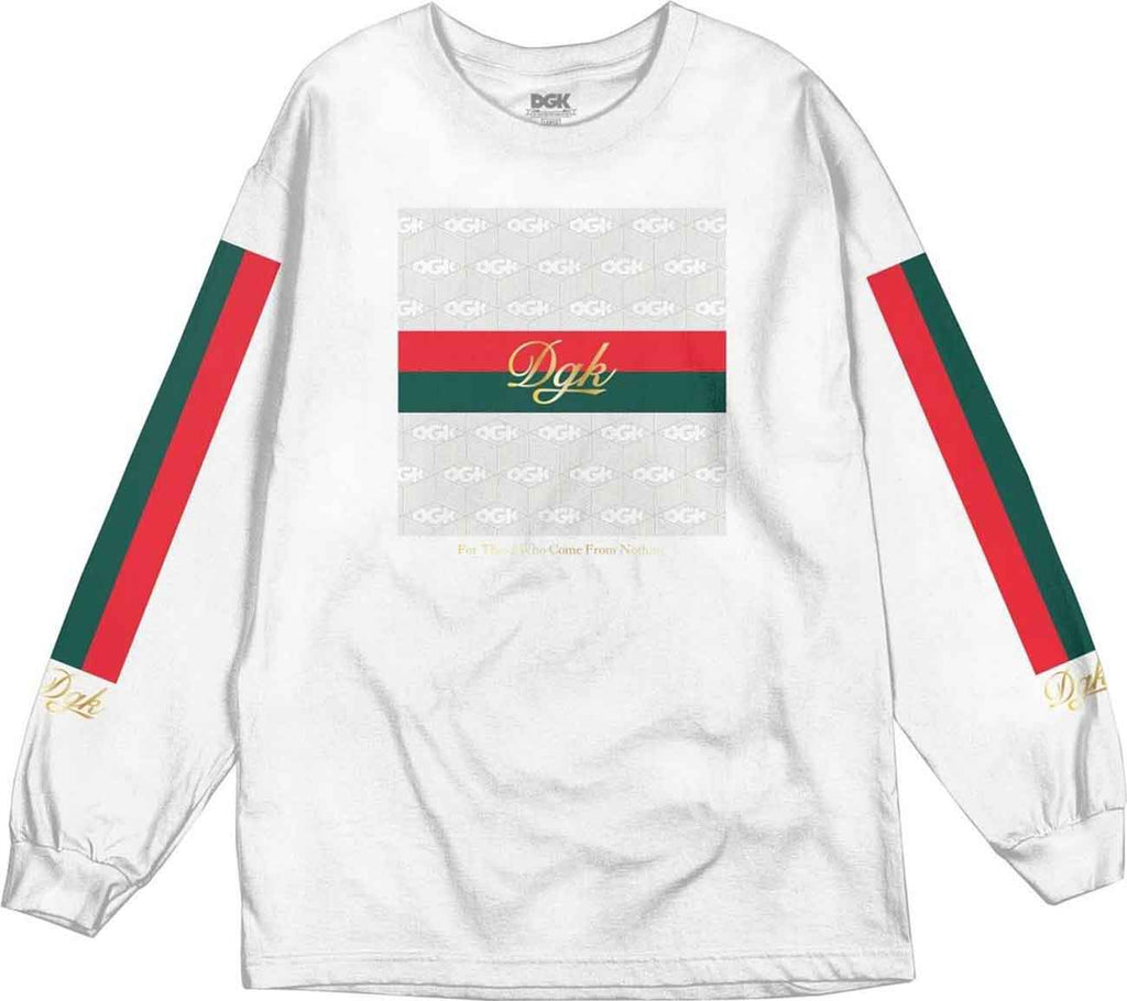 DGK Lux Longsleeve T-Shirt White  DGK   