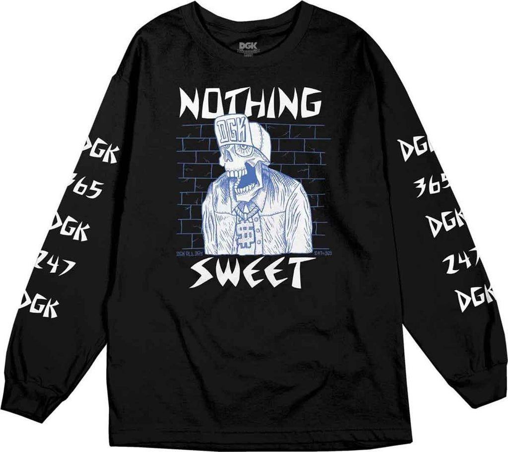 DGK Nothing Sweet Longsleeve T-Shirt Black  DGK   