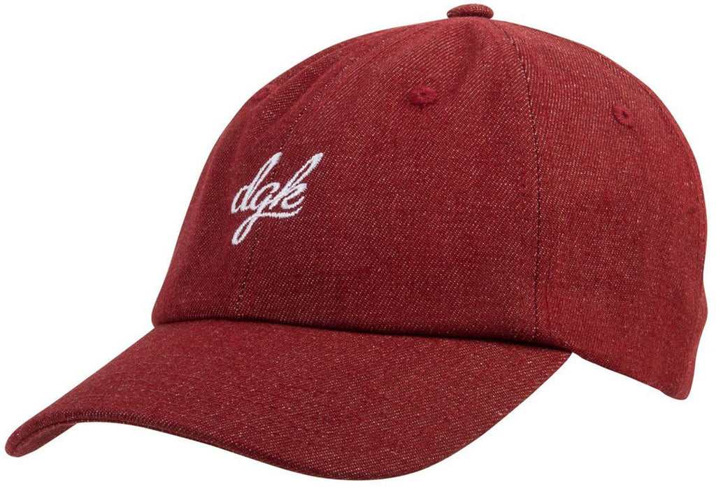 DGK Script Denim Strapback Red  DGK   