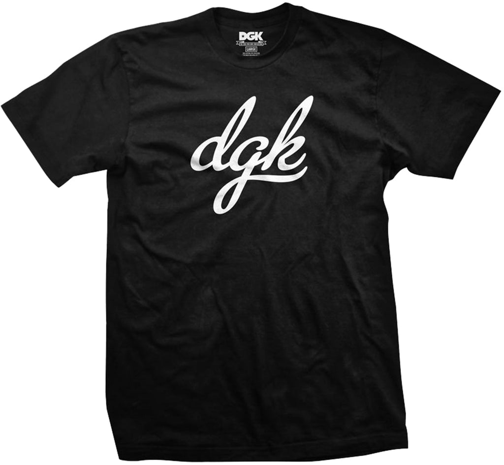 DGK Script Tee Black  DGK   