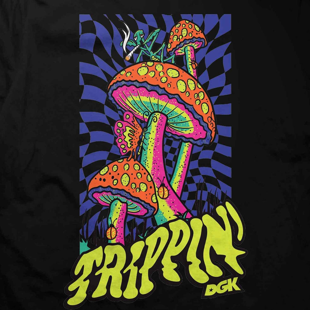 DGK Trippin T-Shirt Black – Freedom Skateshop