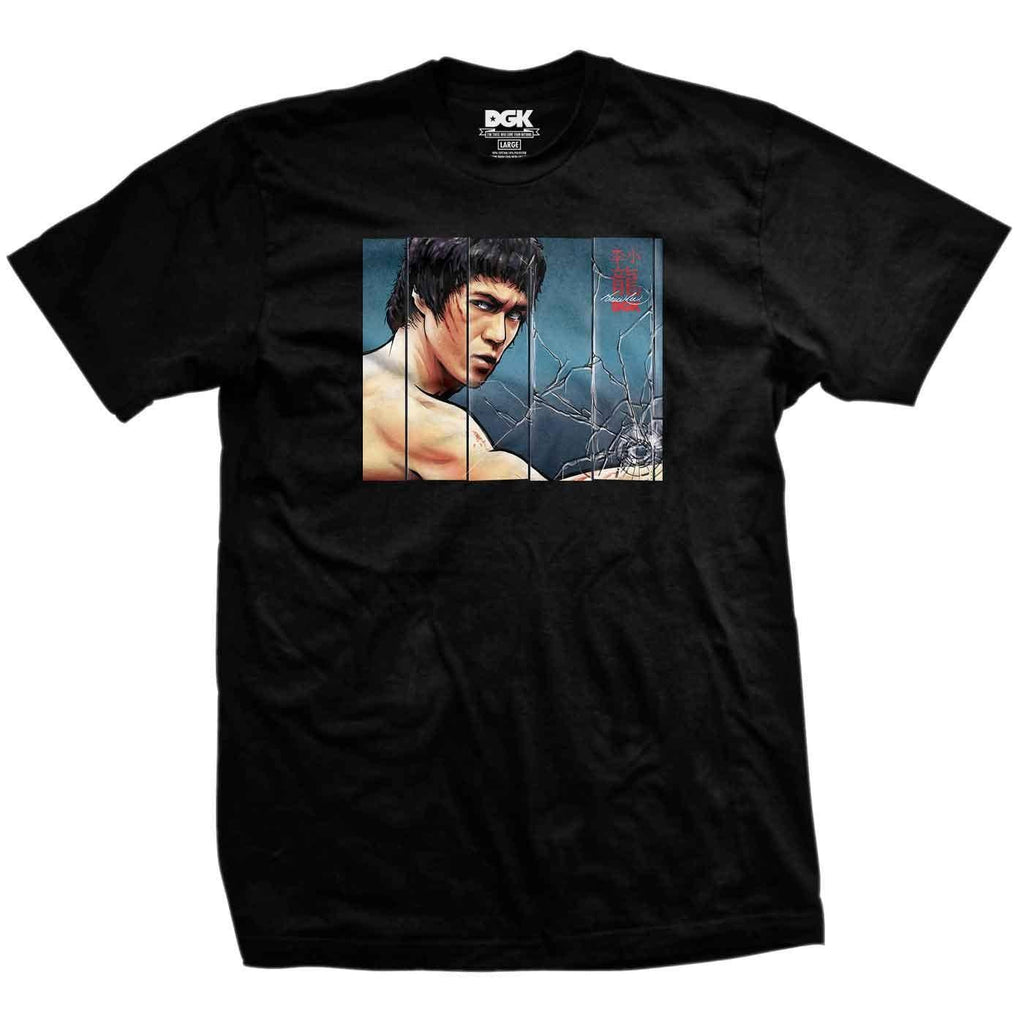 DGK X Bruce Lee Mirrors T-Shirt Black  DGK   