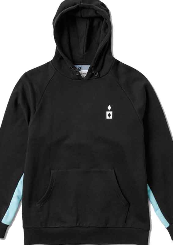 Diamond Fordham Hooded Sweatshirt Black  Diamond Supply Co   