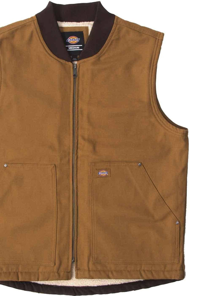 Dickies Duck Canvas Vest Brown Duck  Dickies   