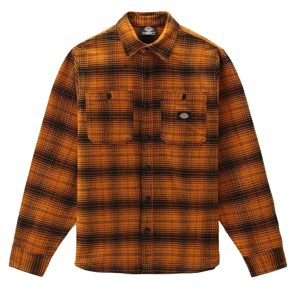 Dickies Evansville Flanell Shirt Pumpkin Spice  Dickies   