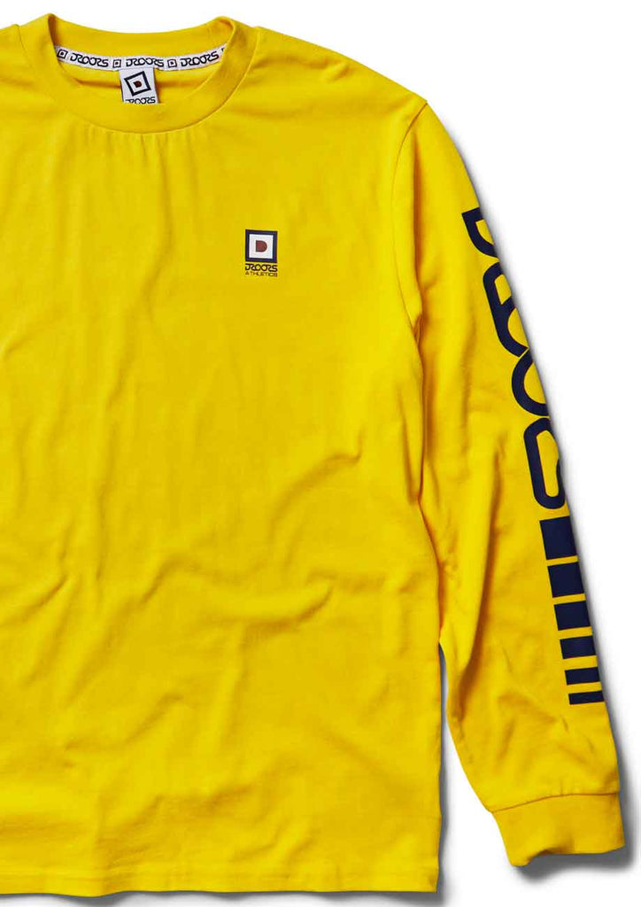 Droors Flare 43 Longsleeve T-Shirt Yellow  Droors   