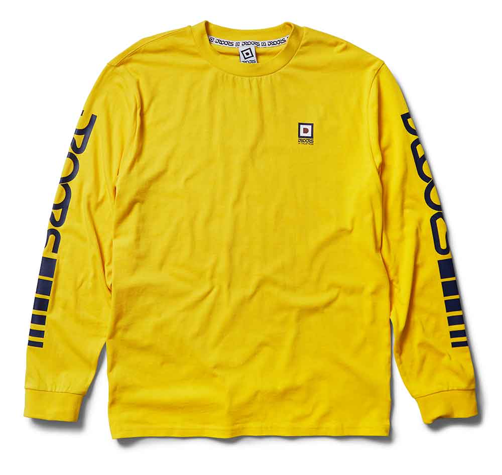 Droors Flare 43 Longsleeve T-Shirt Yellow  Droors   