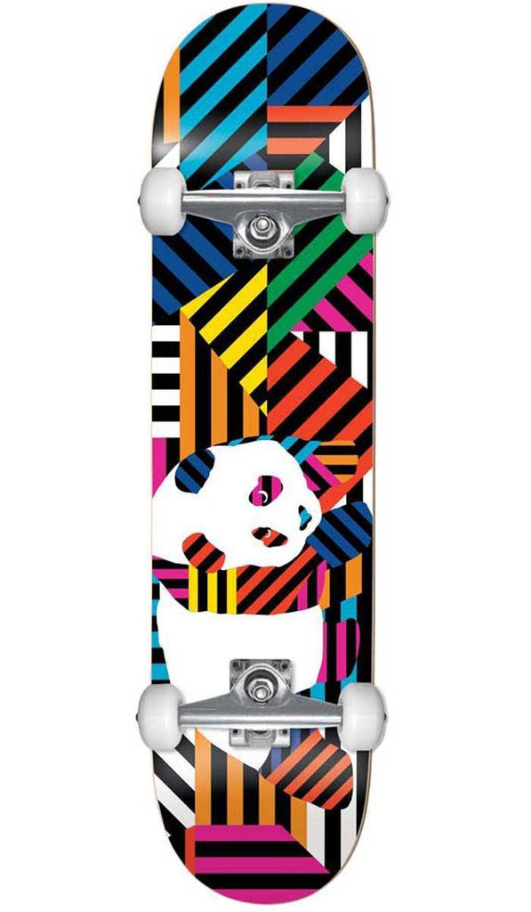 Enjoi Panda Stripes 7.75 Soft Top Complete Skateboard  Enjoi   