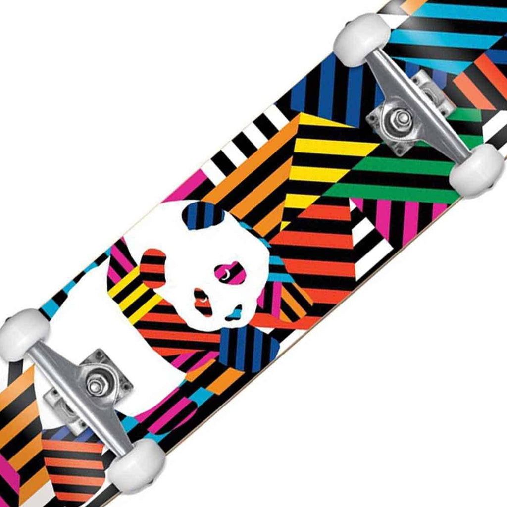 Enjoi Panda Stripes 7.75 Soft Top Complete Skateboard  Enjoi   