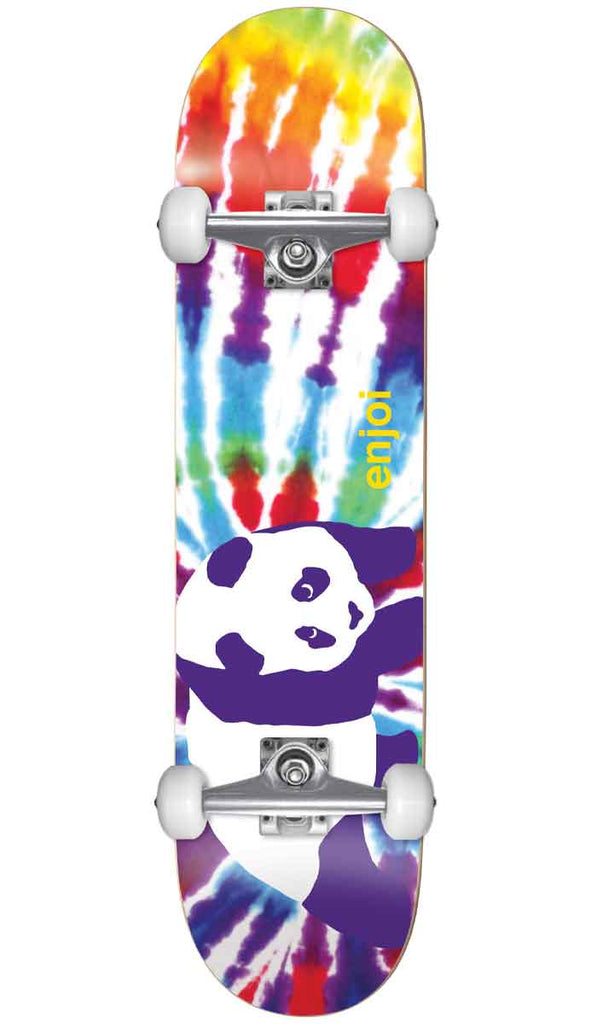 Enjoi Tie Dye 7.375 Mini Complete Skateboard  Enjoi   