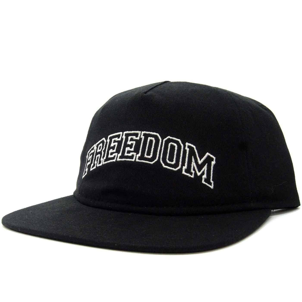 Freedom Drop Out Snap Back Cap Black  Freedom   