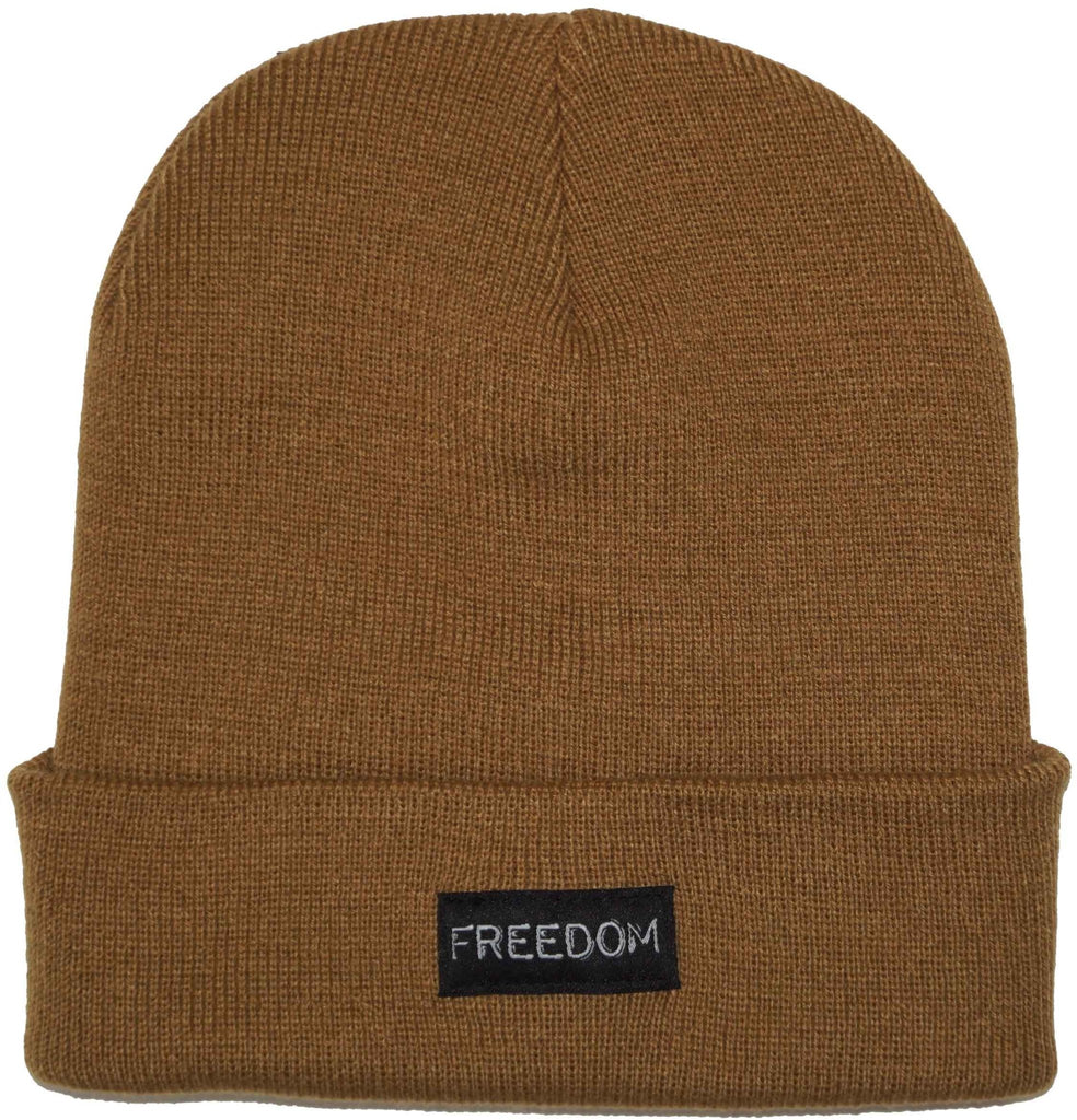 Freedom Label Beanie Copper  Freedom   