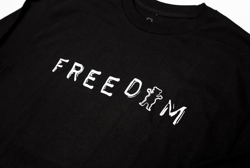 Freedom X Grizzly Logo Longsleeve Black  Freedom   