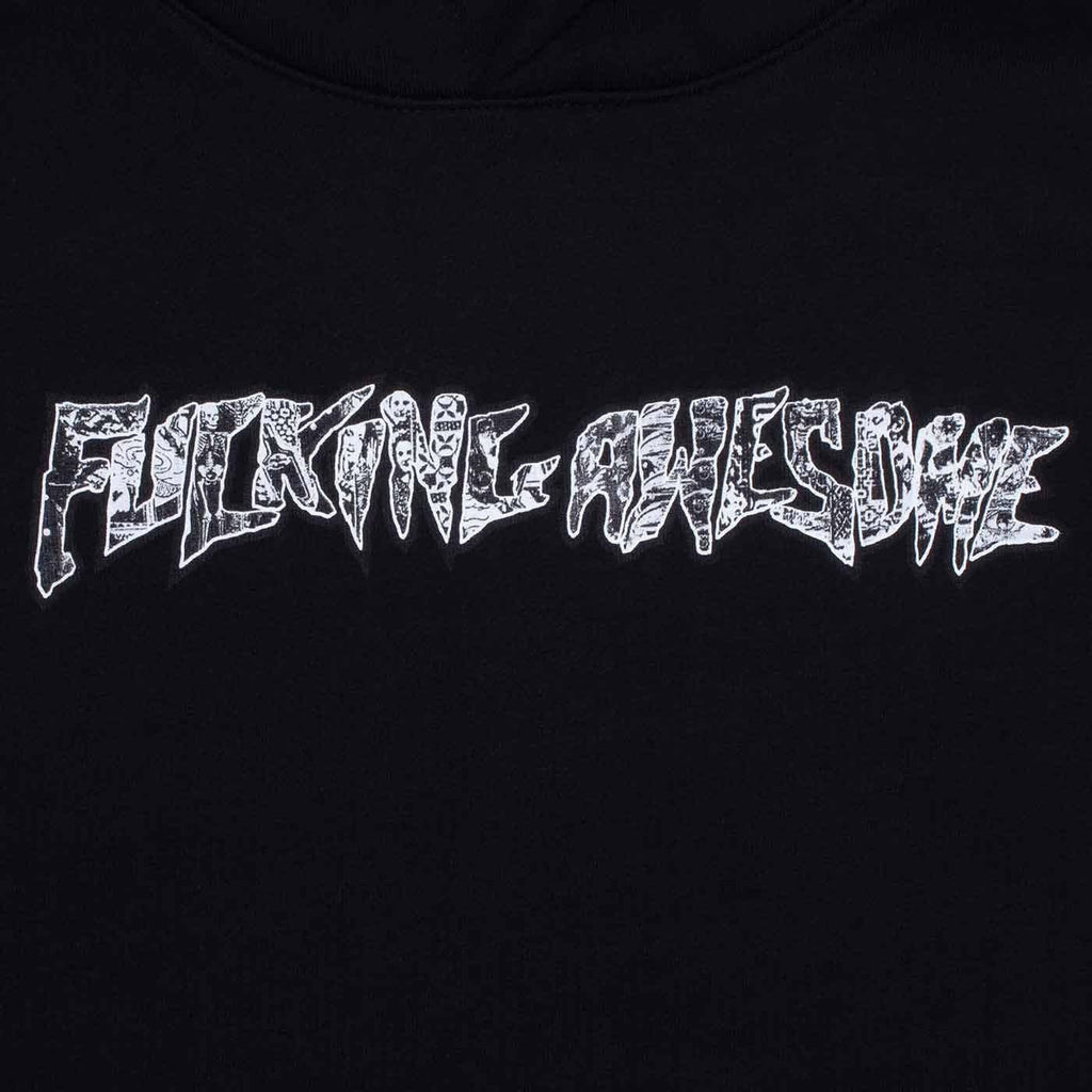 Fucking Awesome Acupuncture Stamp Hooded Sweatshirt Black  Fucking Awesome   