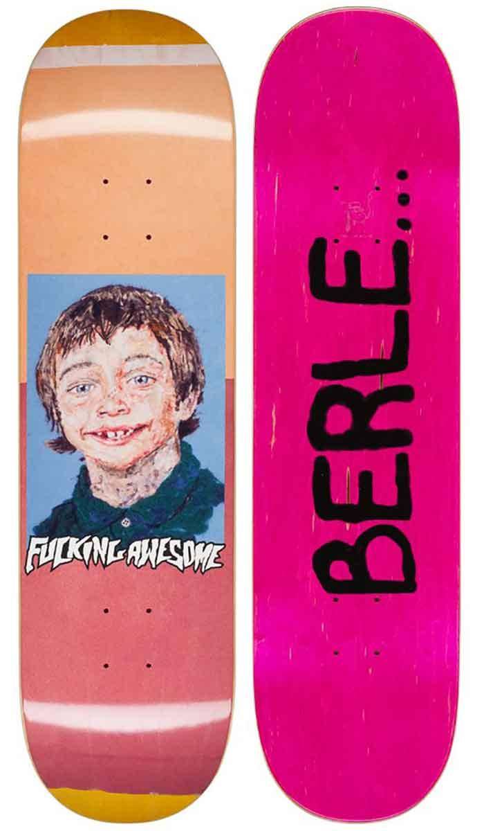 Fucking Awesome Berle Felt Class Photo 8.5 Deck