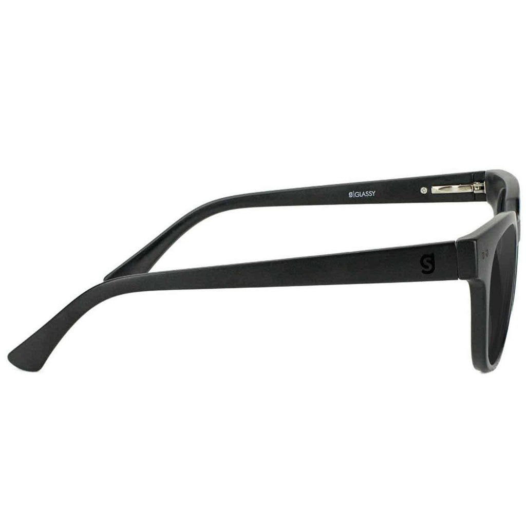 Glassy Lox Polarized Premium Sonnenbrille Matte Black  Glassy Eyewear   