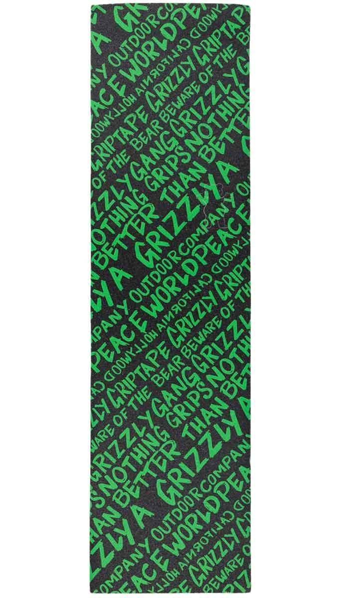 Grizzly Manuscrit Griptape Vert
