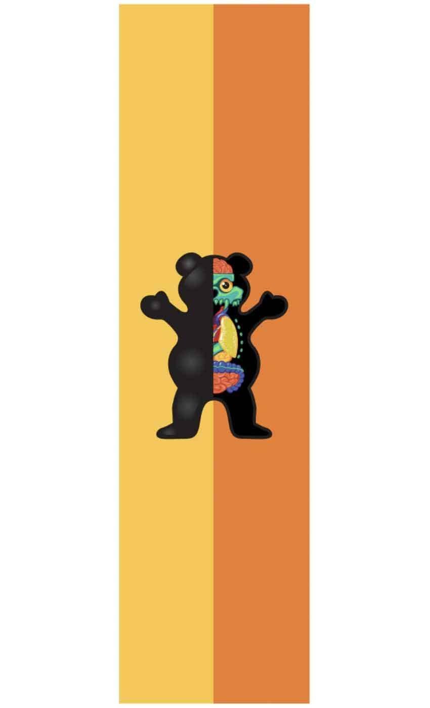 Grizzly Use Your Brain Griptape Jaune