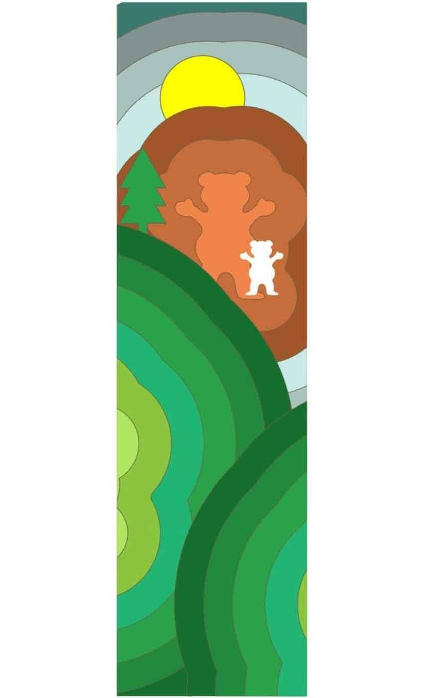 Grizzly Vista OG Bear Griptape