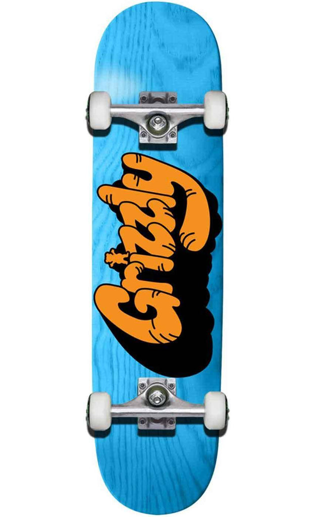 Grizzly House Cat 8.0 Complete Skateboard Blue  Grizzly   