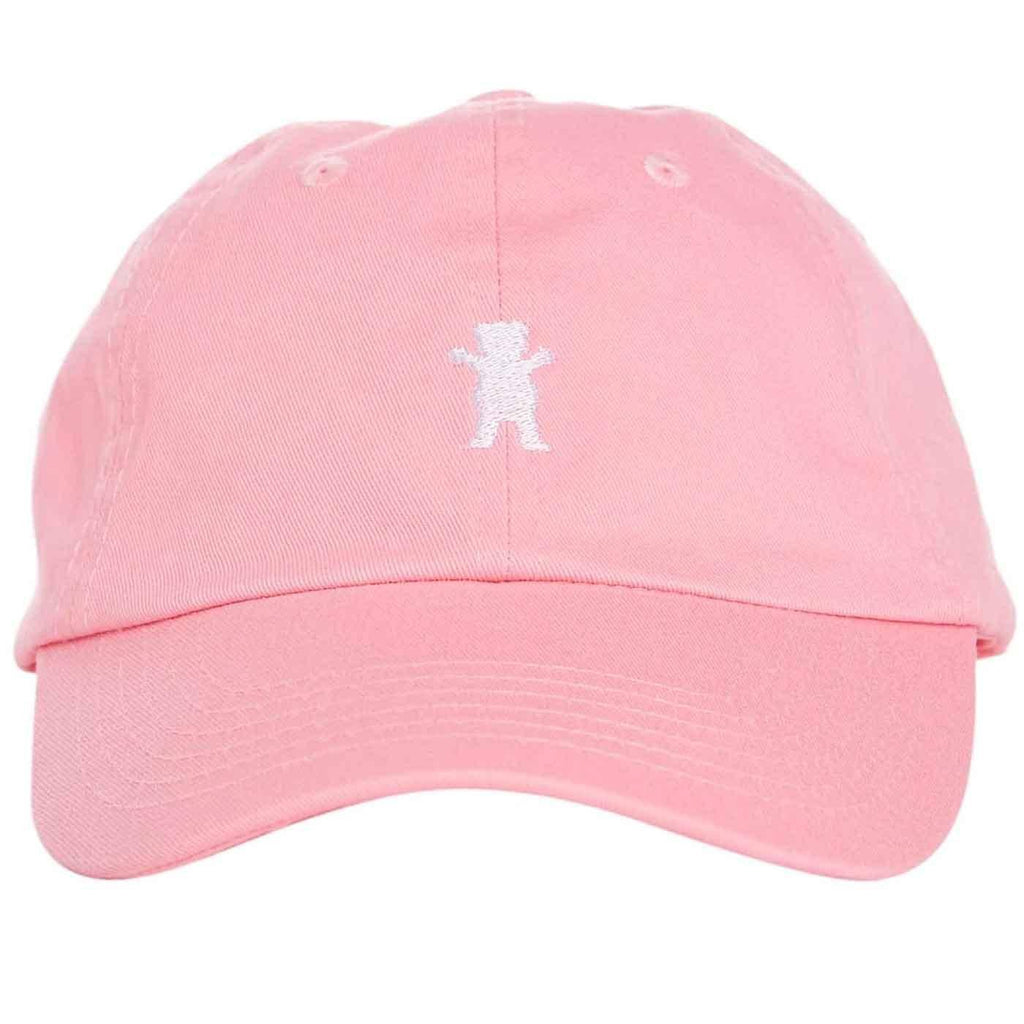 Grizzly OG Bear Dad Cap Pink  Grizzly   