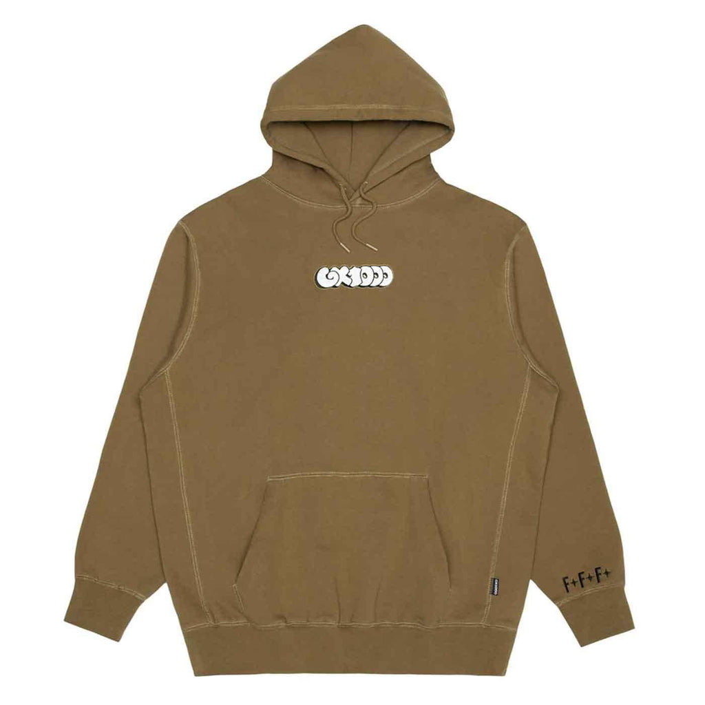 GX1000 Bubble Hooded Sweatshirt Taupe  GX1000   