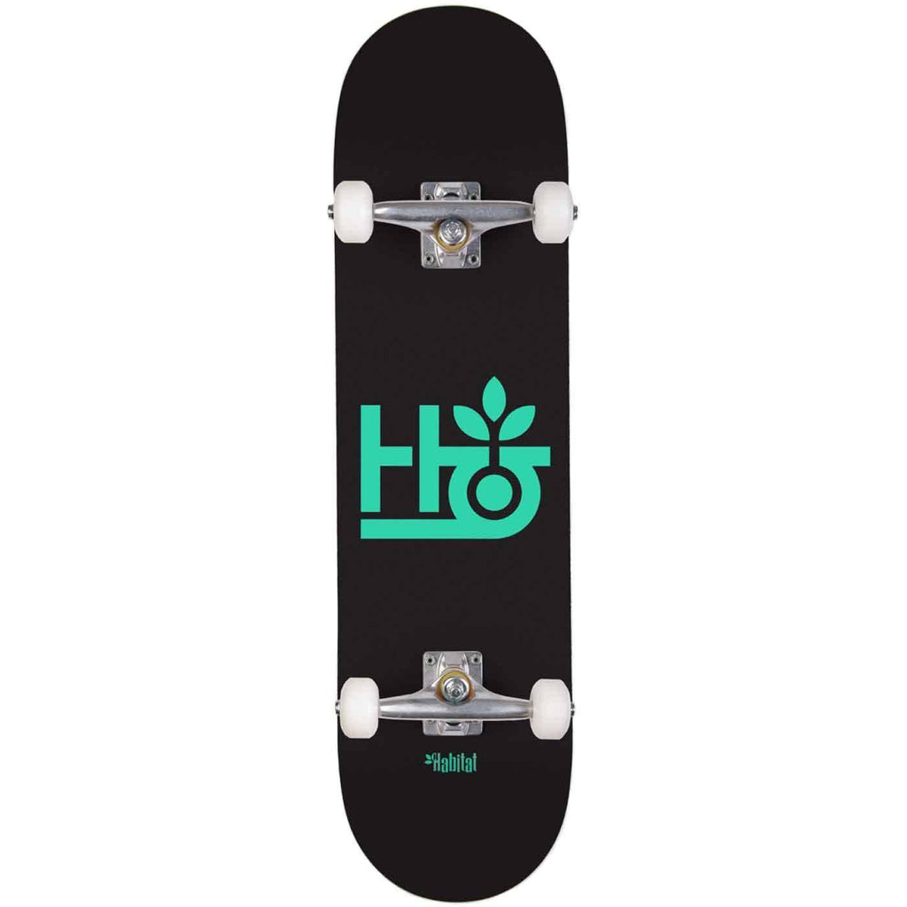 Habitat POD 8.0 Complete Skateboard Black  Habitat   