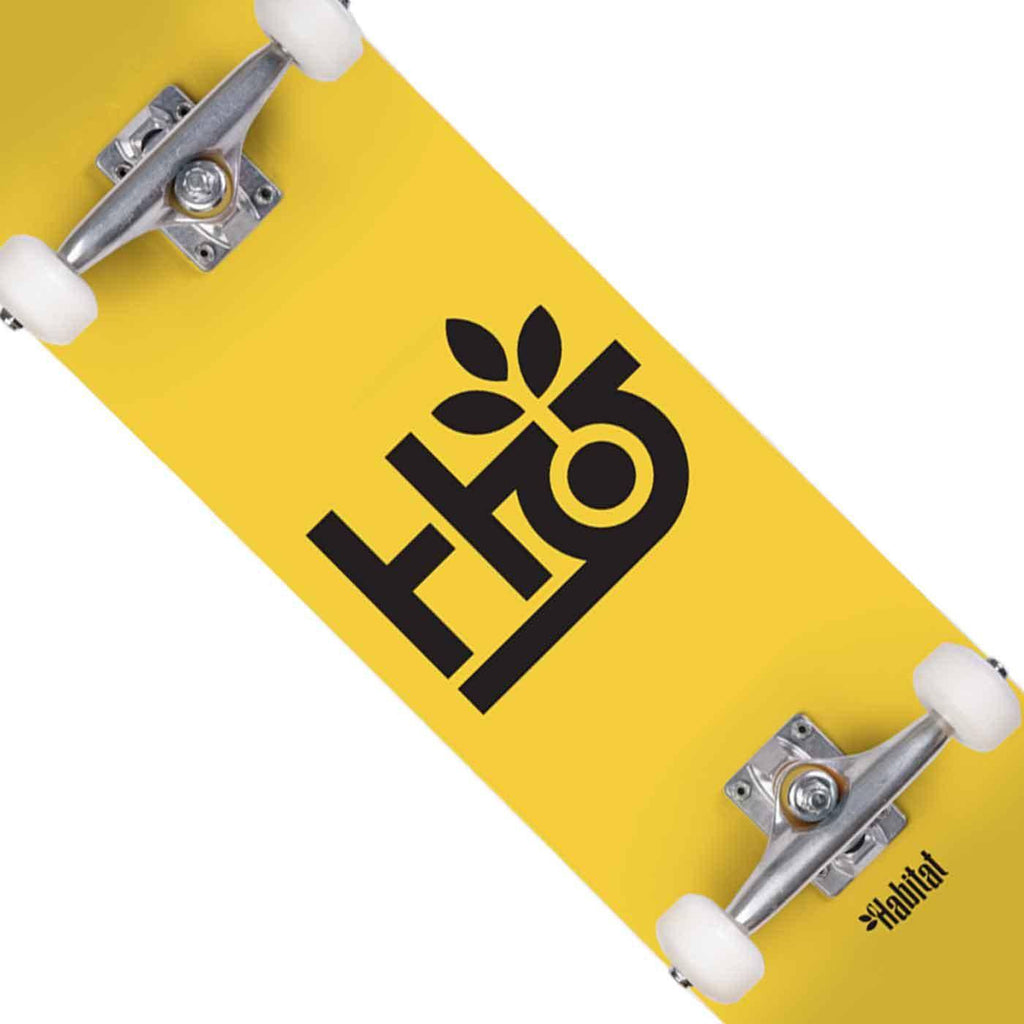 Habitat POD 7.5 Complete Skateboard Yellow  Habitat   