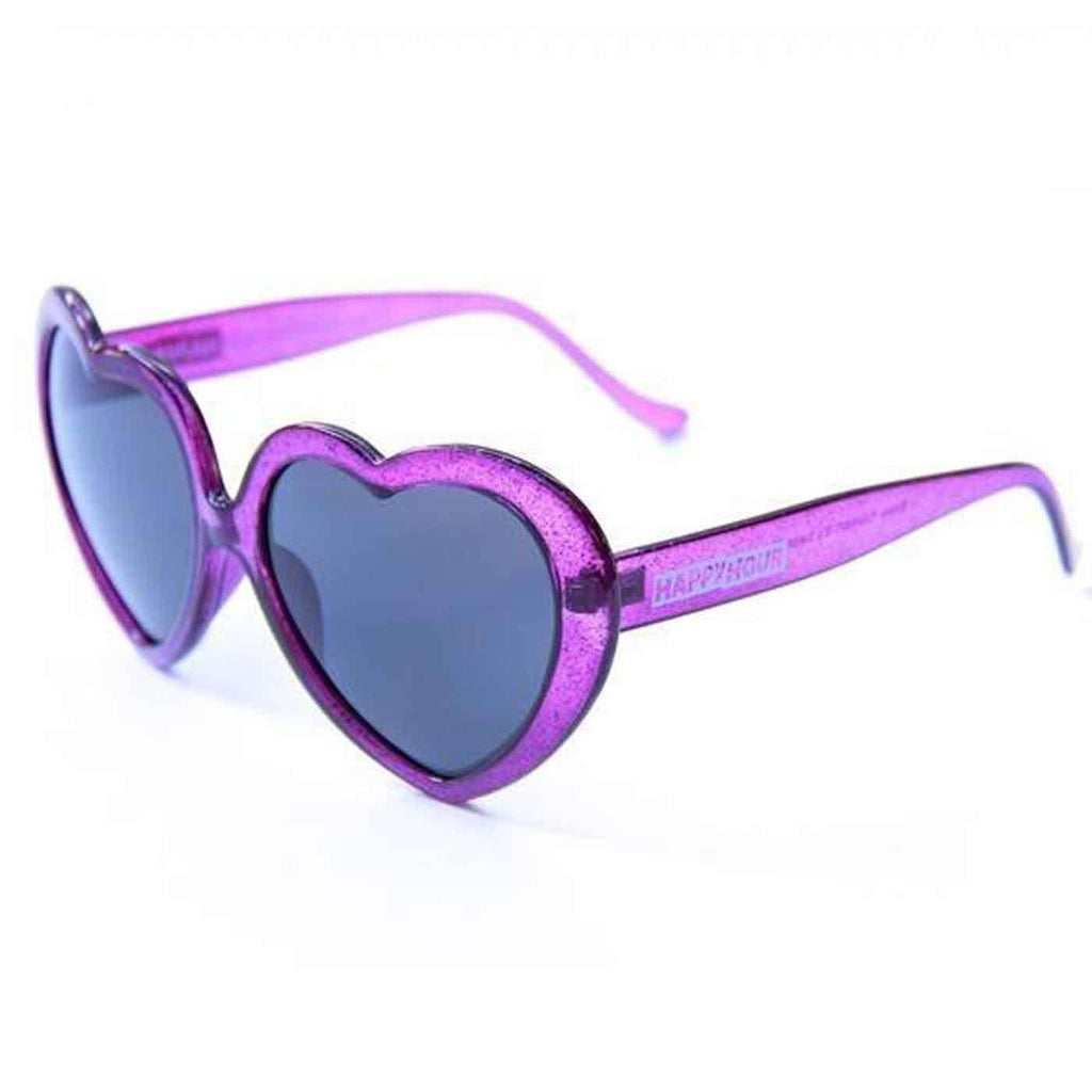 Happy Hour Heart Ons Purple Stardust Sonnenbrille  Happy Hour   