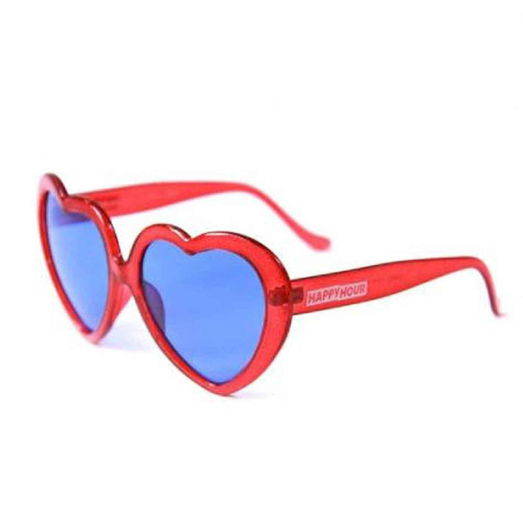 Happy Hour Heart Ons Red Sonnenbrille  Happy Hour   