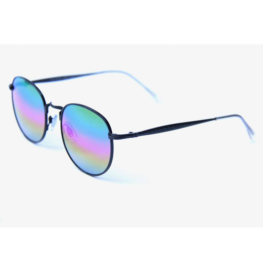 Happy Hour Holidaze Black Rainbow Mirror Shades  Happy Hour   