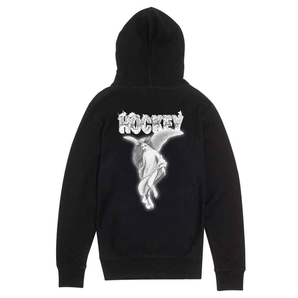 Hockey Angel Hooded Sweatshirt Black  Hockey   