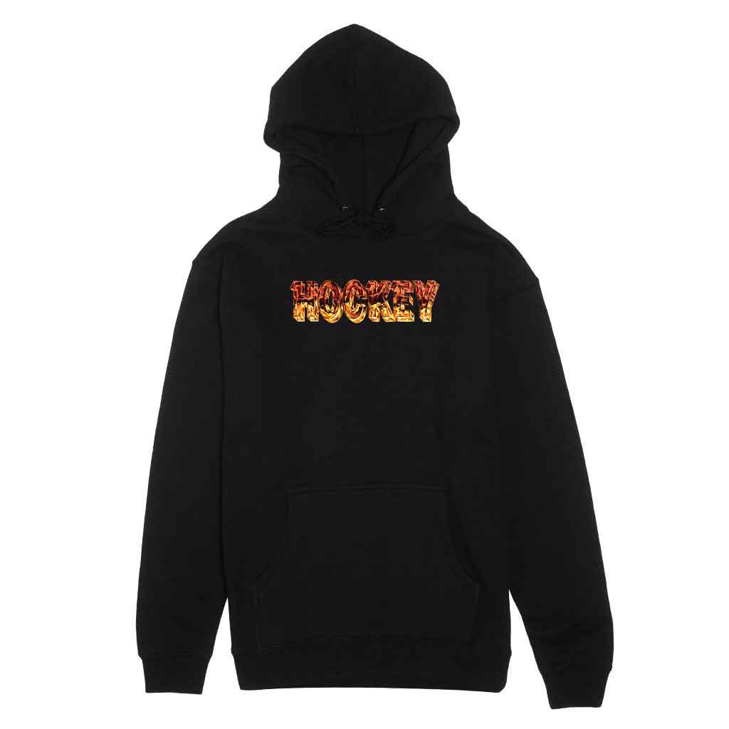 Hockey Ice Hooded Sweatshirt Black  Hockey   