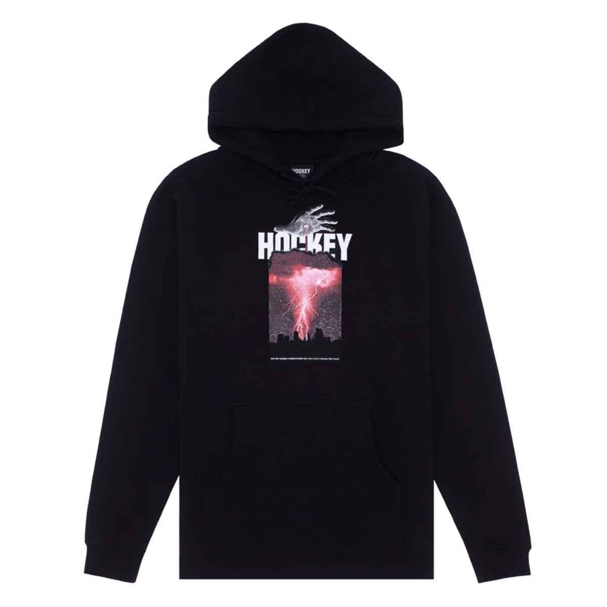 Hockey Side Two Hooded Sweatshirt Black