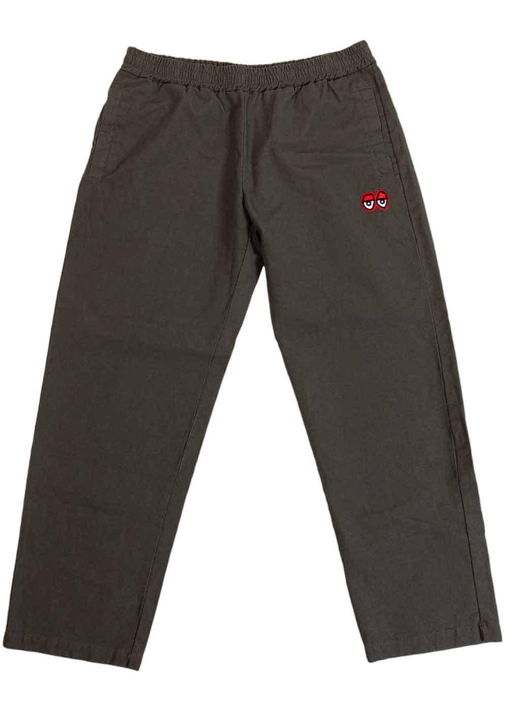 Krooked Eyes Canvas Pants Olive  Krooked   