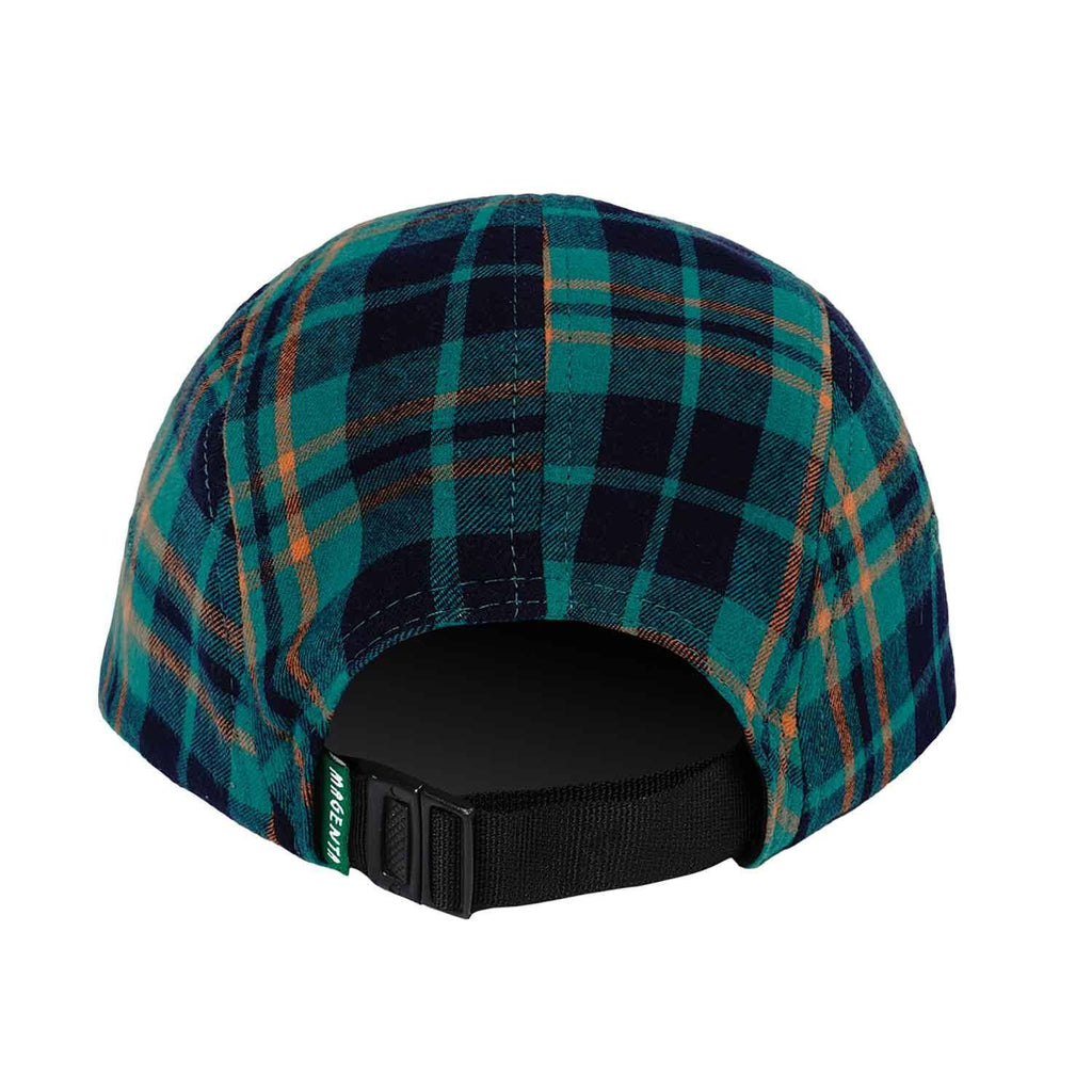 Magenta Trumpet 5 Panel Cap Flannel  Magenta   