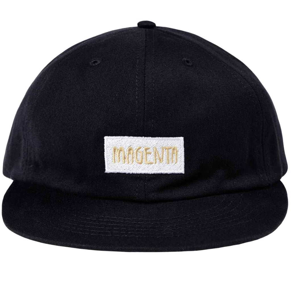 Magenta OG Script Strap Cap Black  Magenta   