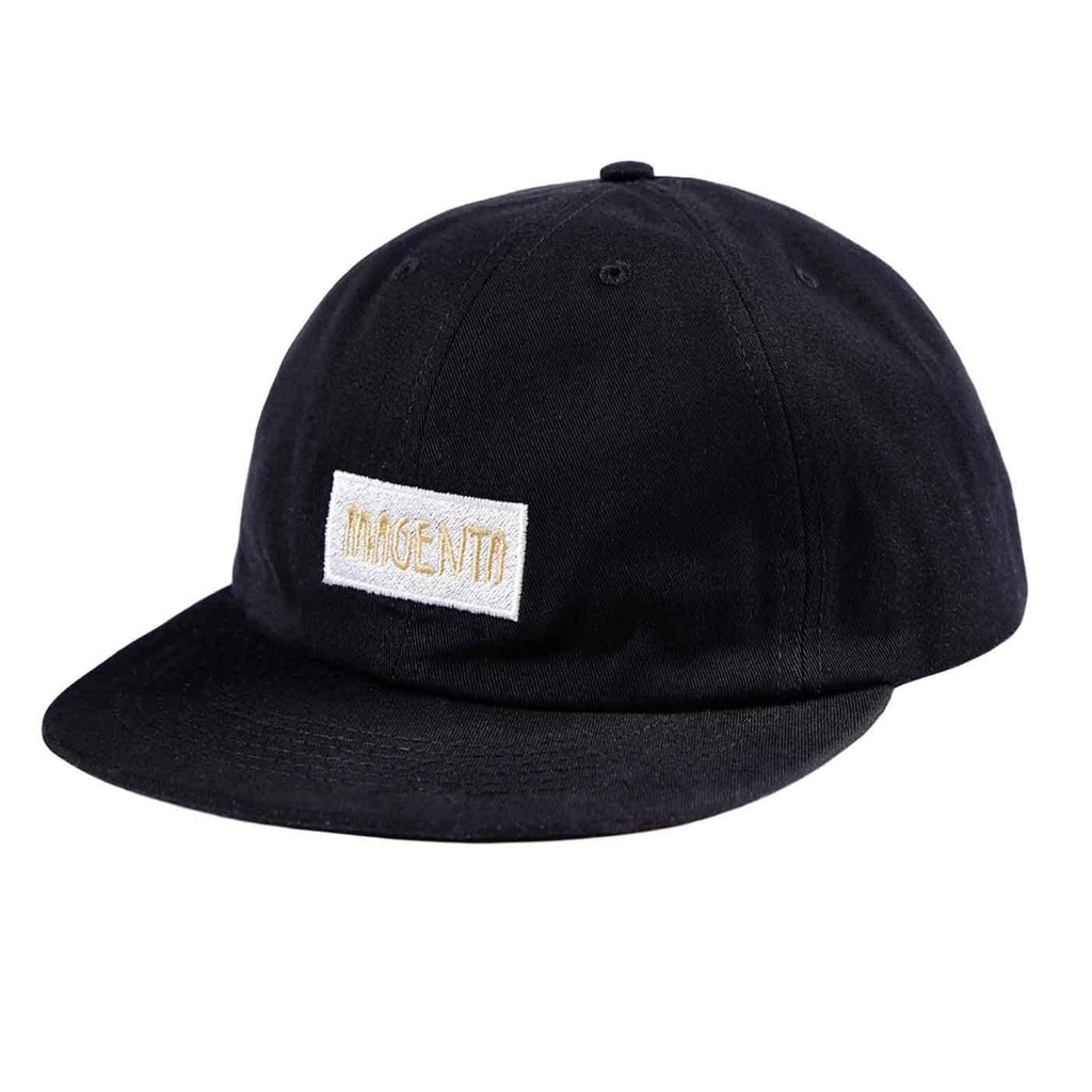 Magenta OG Script Strap Cap Black  Magenta   