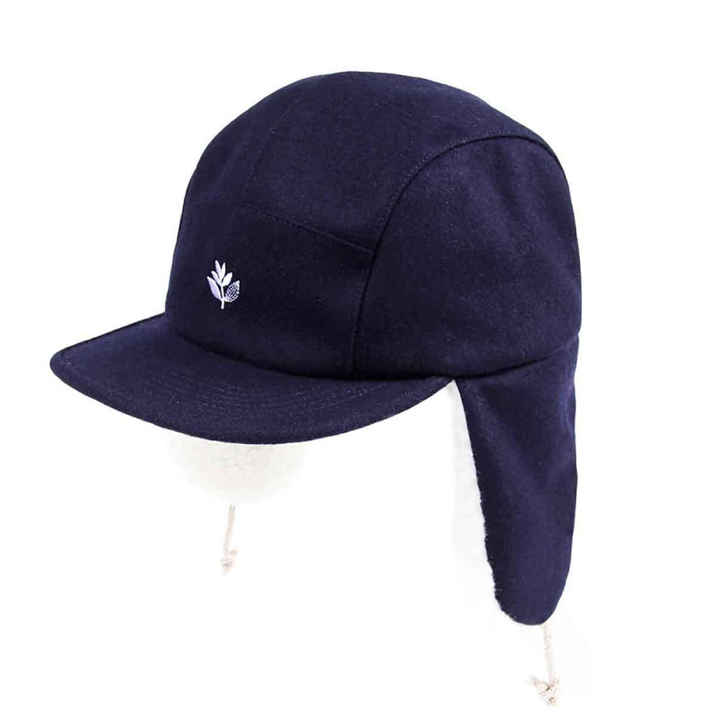 Magenta Plant Mountain Cap Navy  Magenta   