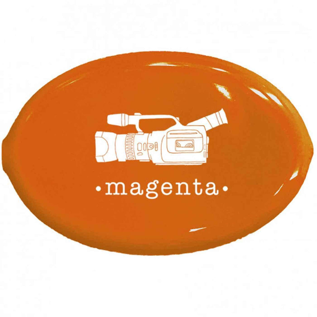 Magenta VX Egg Coin Holder Orange  Magenta   