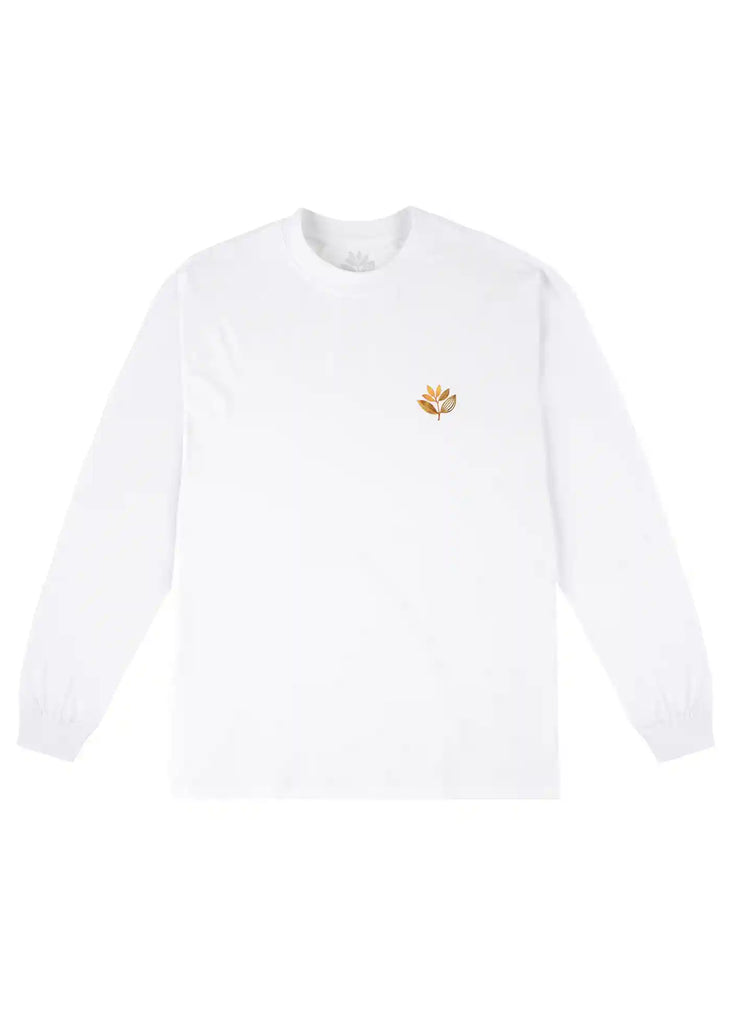 Magenta Automne Longsleeve T-Shirt White Handelsware Magenta   